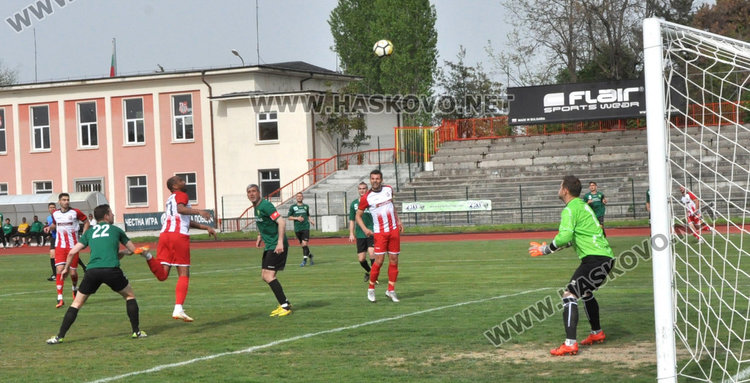 ФК "Хасково" и "Свиленград" с равенство 2:2 на "Ямача"