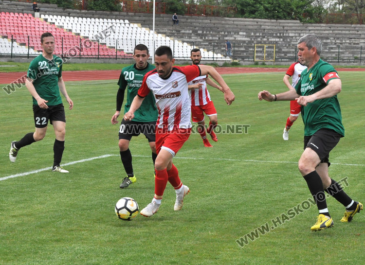 ФК "Хасково" и "Свиленград" с равенство 2:2 на "Ямача"