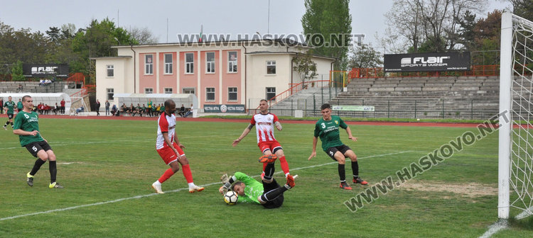 ФК "Хасково" и "Свиленград" с равенство 2:2 на "Ямача"
