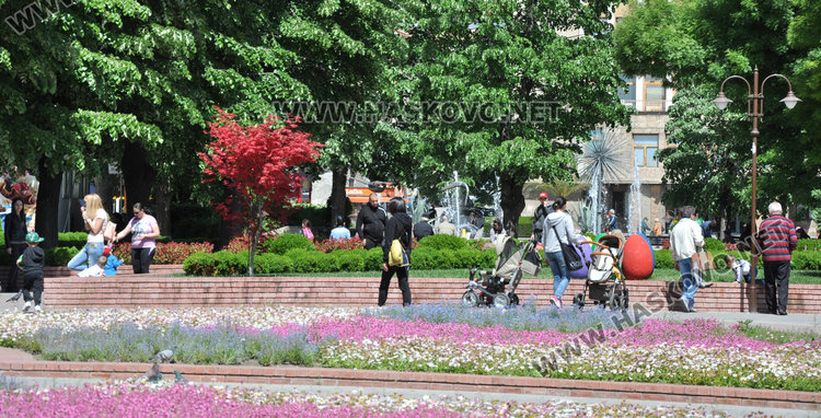 Оживление по парковете на 1 май