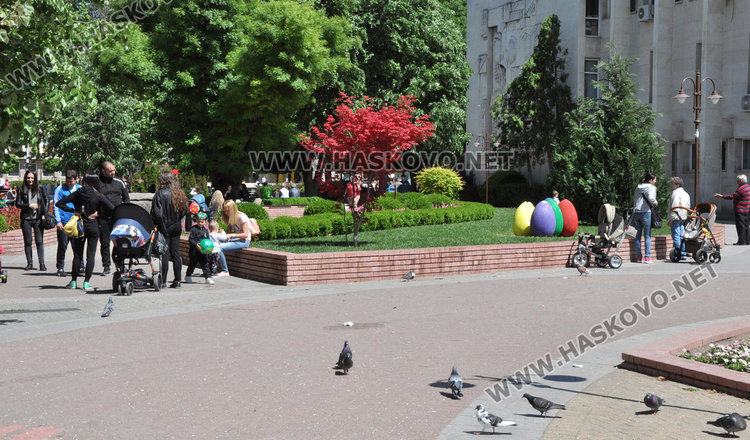 Оживление по парковете на 1 май