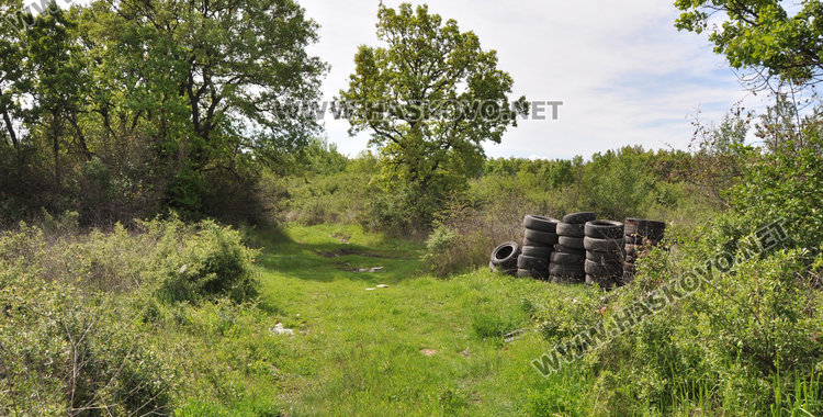 Ново сметище от автомобилни гуми край Хасково