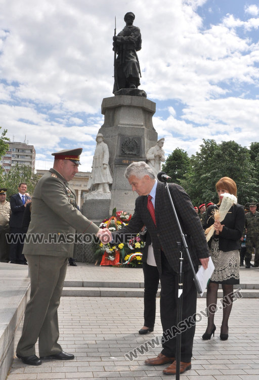 Почетен медал „Капитан Петко войвода” за хасковските войни от тракийци в Деня на храбростта