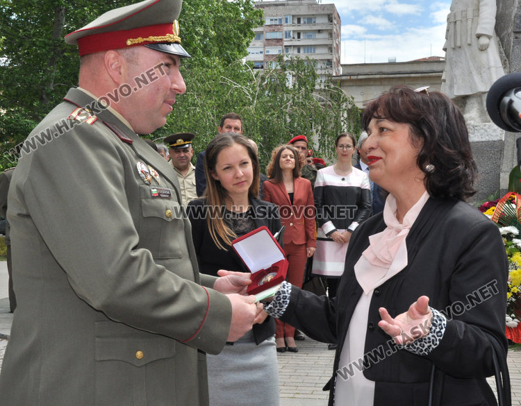 Почетен медал „Капитан Петко войвода” за хасковските войни от тракийци в Деня на храбростта