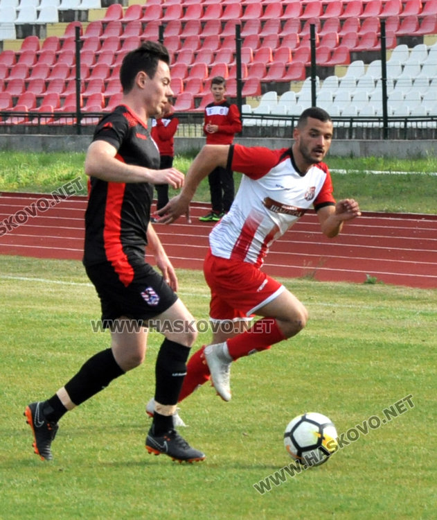 2:0 за ФК „Хасково” срещу „Сокол” на стадиона на „Ямача”