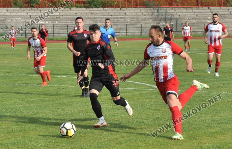 2:0 за ФК „Хасково” срещу „Сокол” на стадиона на „Ямача”