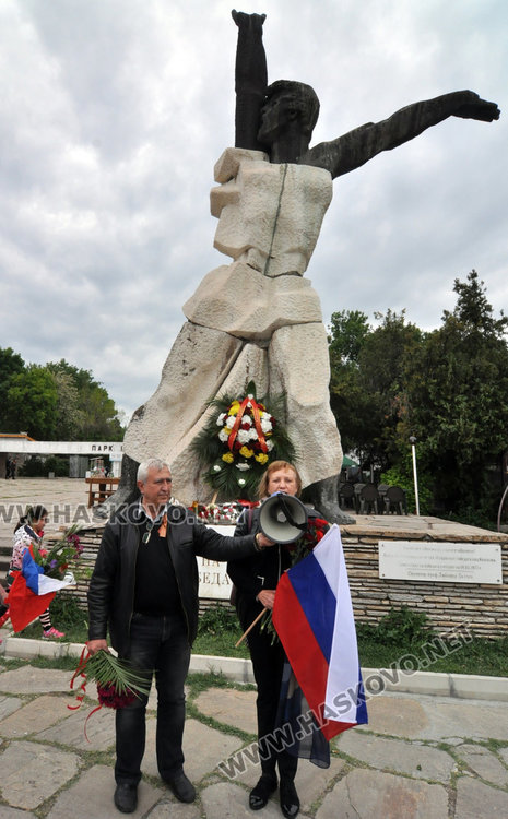 Маршът на "Безсмъртния полк" премина през Хасково