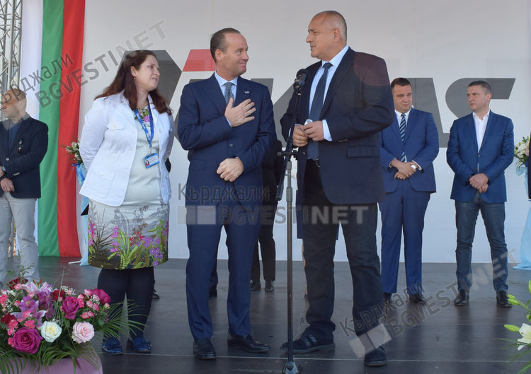 Премиерът Борисов откри четвърти завод на „Теклас България”, това е петата му визита във фирмата