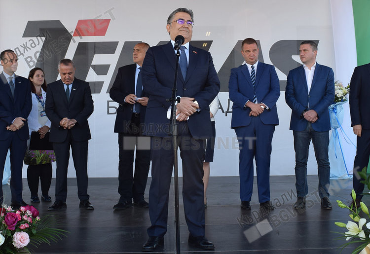 Премиерът Борисов откри четвърти завод на „Теклас България”, това е петата му визита във фирмата