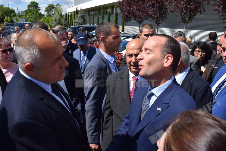 Премиерът Борисов откри четвърти завод на „Теклас България”, това е петата му визита във фирмата