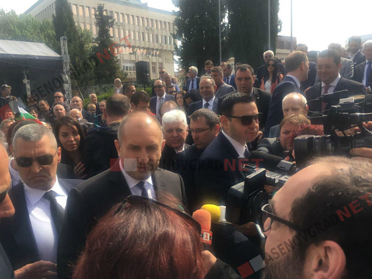 Президентът призова от Асеновград за затвор за корумпираните