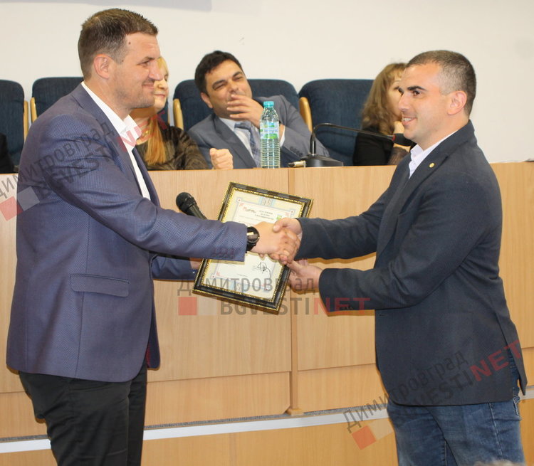  Областния управител Станислав Дечев и  Любомир Борисов - управител на фирма „PL Project“