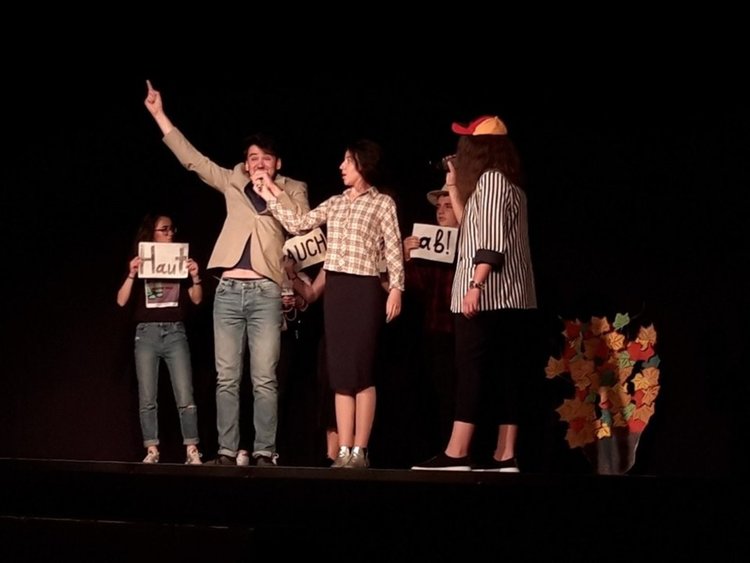 Театралното студио на немски език  на Езиковата с награда за най-оригинално представление на национален  фестивал