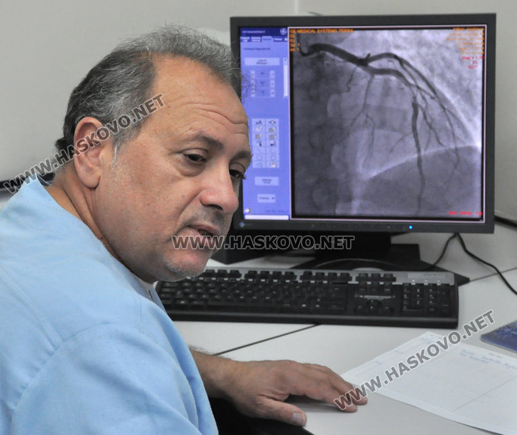 кадър, на който се вижда разкъсаната артериая на 19-годишното момче