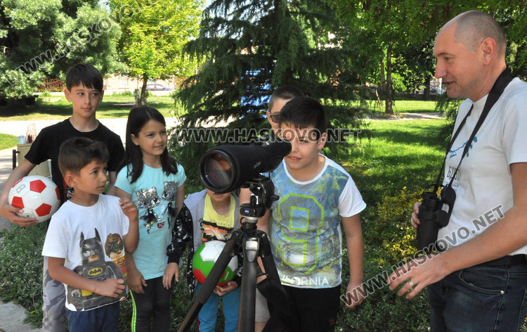 Преброиха врабчетата в Градската градина в Хасково