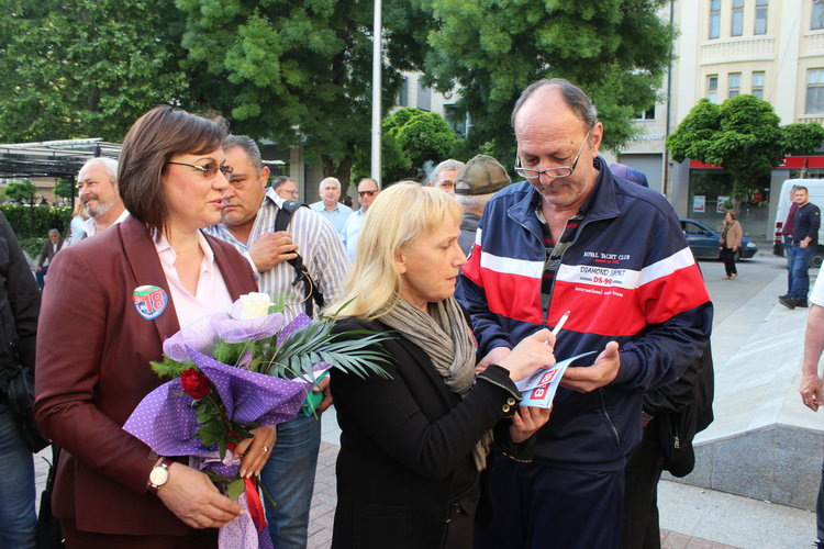 Елена Йончева: „Тези избори са изключително важни. Те не са просто избори за Европейски парламент, те са избори за България“
