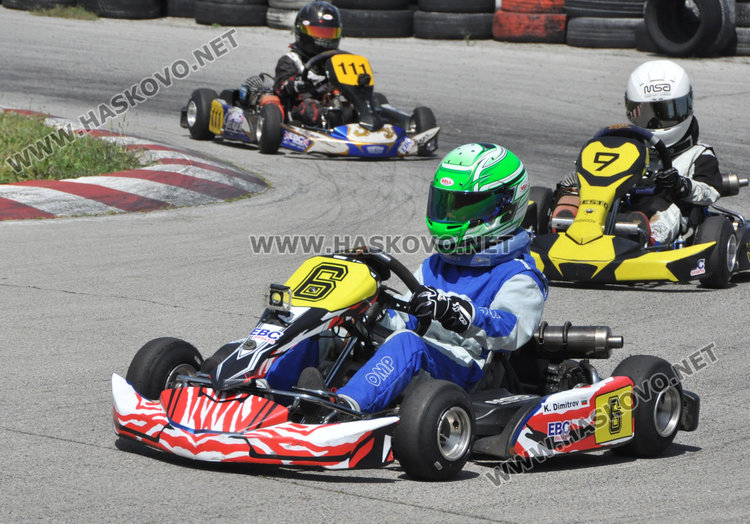 Хасковлията Кристиан Димитров триумфира на Републиканското по картинг