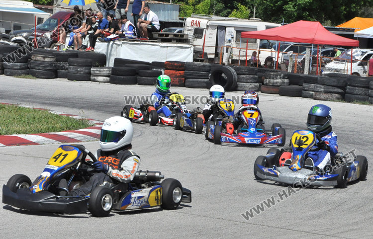 Хасковлията Кристиан Димитров триумфира на Републиканското по картинг