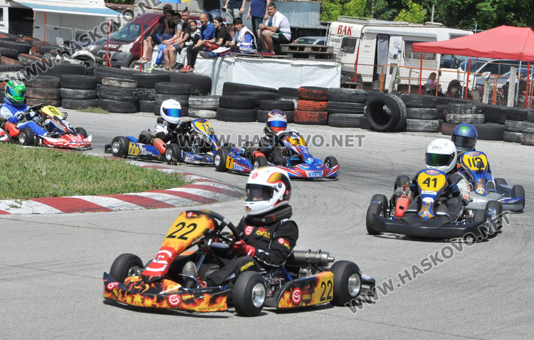 Хасковлията Кристиан Димитров триумфира на Републиканското по картинг