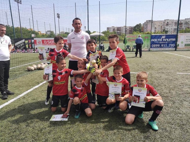ФК „Хасково” с бронз от първенството за деца в зона Пловдив