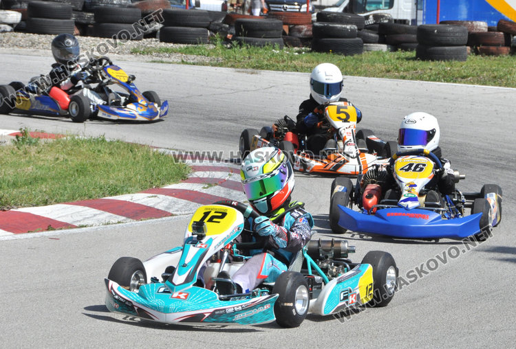 Хасковлията Кристиан Димитров триумфира на Републиканското по картинг