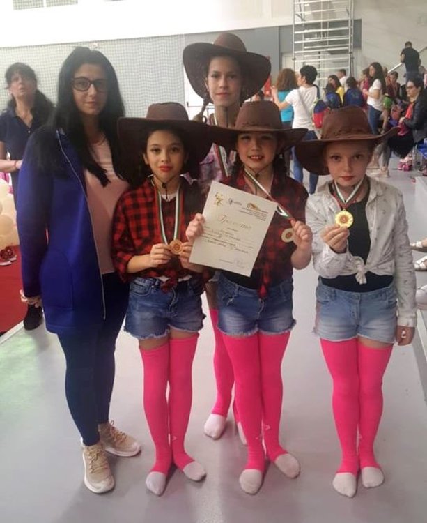 Каубойките на „Калия” с трето място на Държавната гимнастрада в Шумен