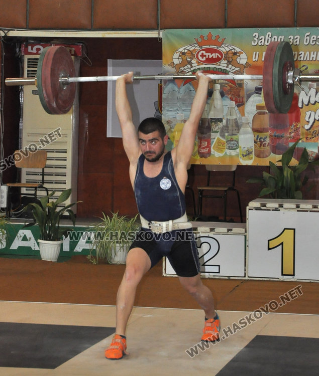 Георги Делчев с първи медал за Хасково от Републиканското по вдигане на тежести