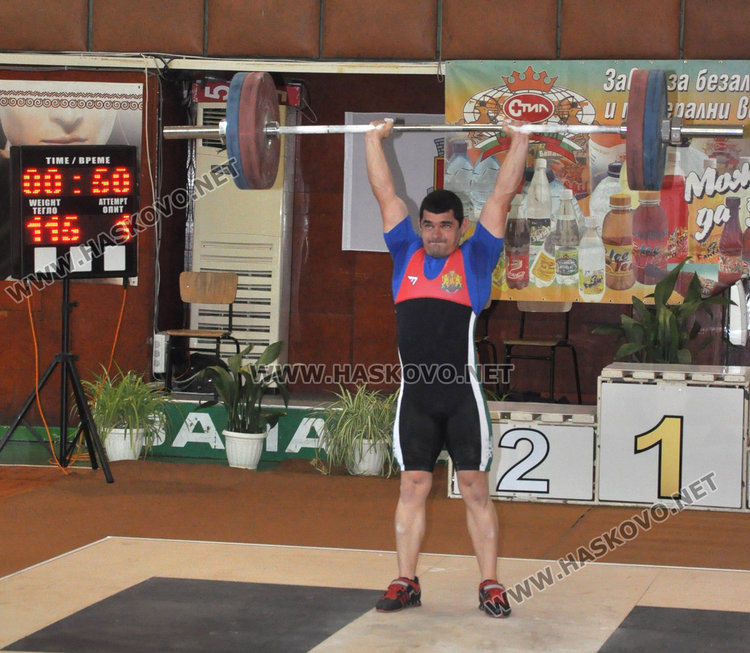 Георги Делчев с първи медал за Хасково от Републиканското по вдигане на тежести