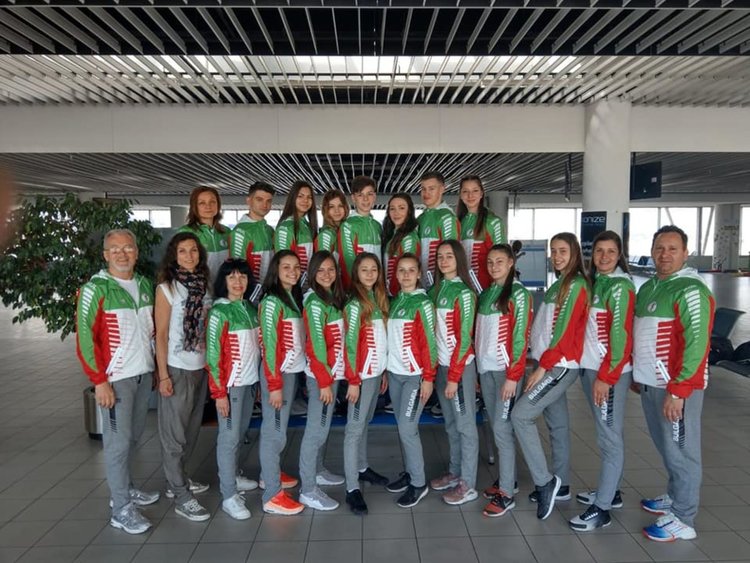 Националите по спортна аеробика с хасковлии в състава си заминаха за европейското в Баку