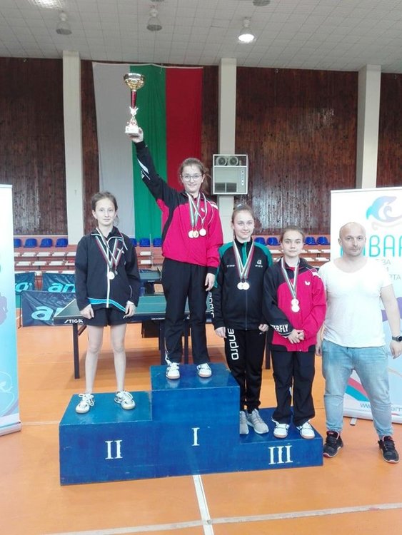 Сиделя Мутлу от Ардино е републикански  шампион до 12 години по тенис на маса