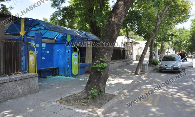 спирката до болницата, на която е открит Митко 