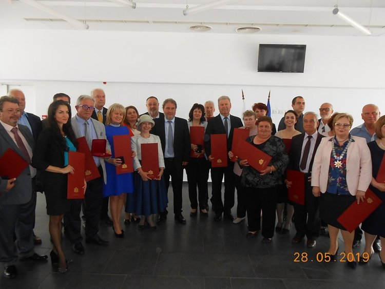 Иван Караславов получи почетен знак от Министерството на културата