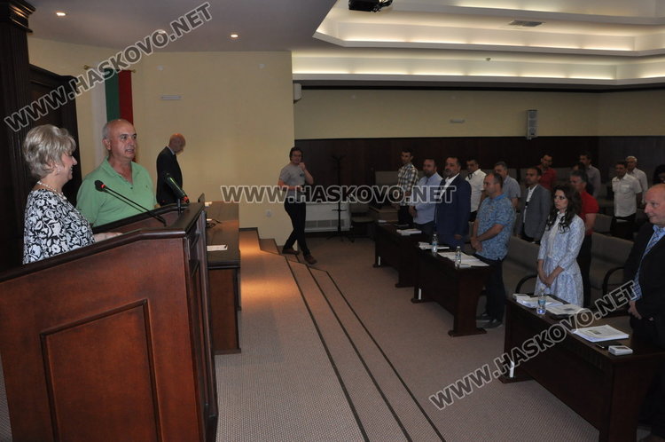 Динко Тенев  е новият заместник-председател на ОбС Хасково,  Фидан Гаджев вече е съветник