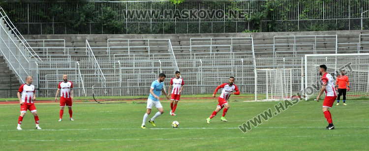 ФК „Хасково” завърши първенството със загуба