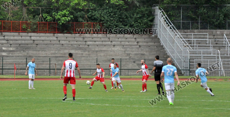 ФК „Хасково” завърши първенството със загуба