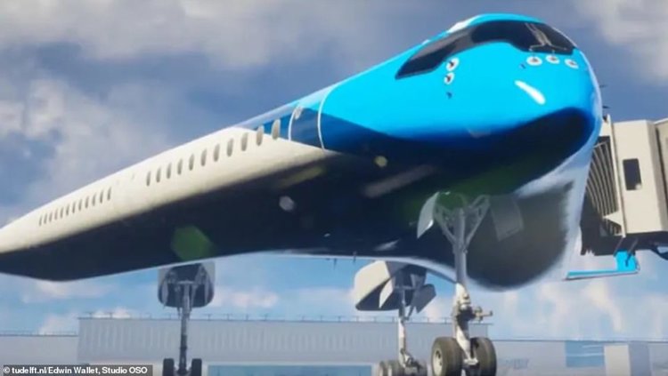 Flying-V лети с 20% по-малко гориво и побира над 300 пътници ... в крилата