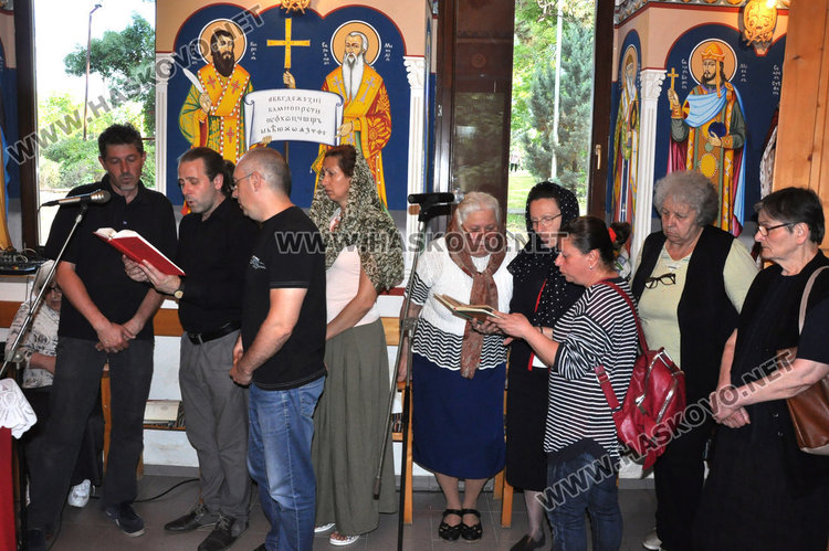 Вечерна литургия във „Възнесение Господне” преди Спасовден