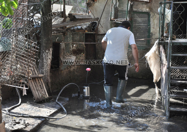 Запушен канал наводнява къщи, общината и ВиК търсят трайно решение на проблема