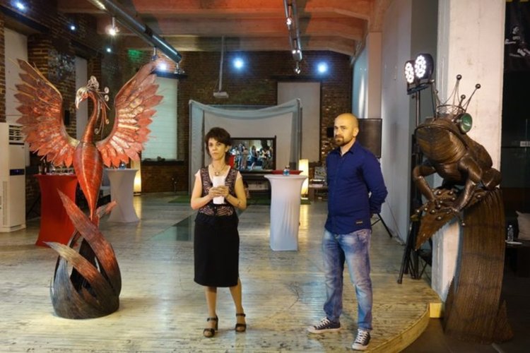 Творец от Родопите с изложба от уникални авторски творби от "старо желязо" в Пловдив