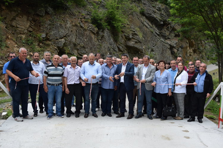 Откриха моста над река Малка Арда 