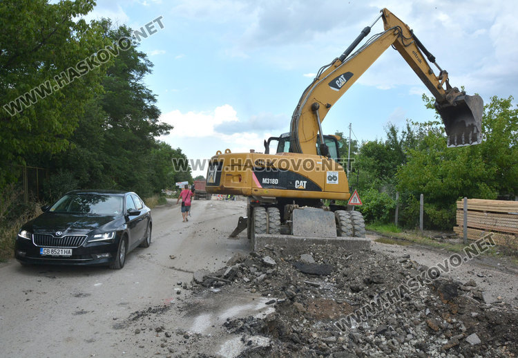 Частично затвориха околовръстното на Хасково за довършителен ремонт
