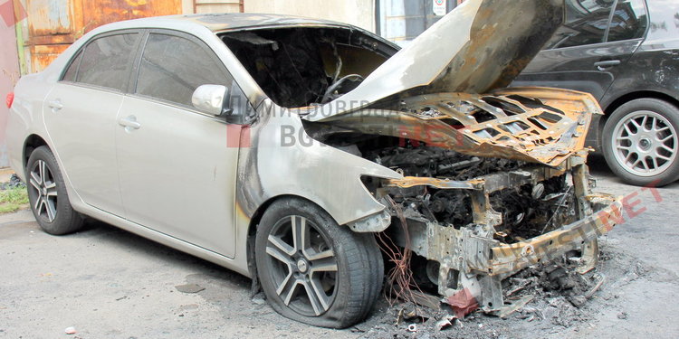 Автомобил горя в Димитровград – подпалвач може да лежи до 8 години в затвора