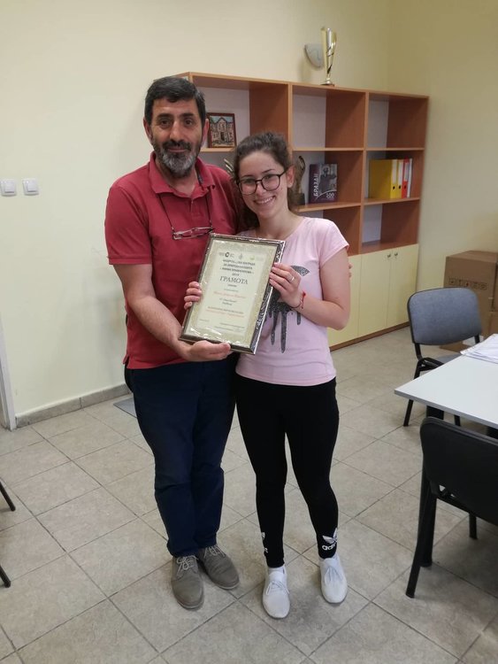 Йоана Павлова с отличие на национален конкурс за природозащита