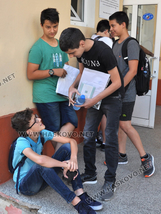 1847 седмокласници на външно оценяване по математика в Хасковско