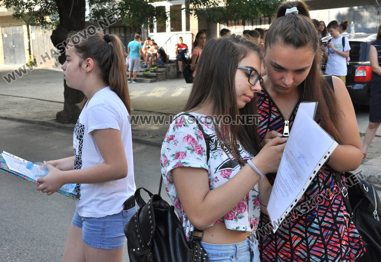 1847 седмокласници на външно оценяване по математика в Хасковско