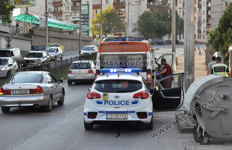 Почерпен вдигна на крак полицаи и медици в Хасково