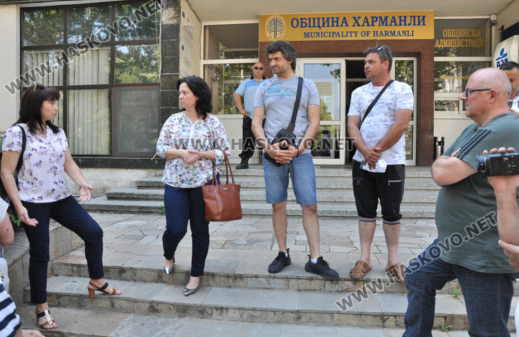 В Харманли излязоха на протест заради безводие в града