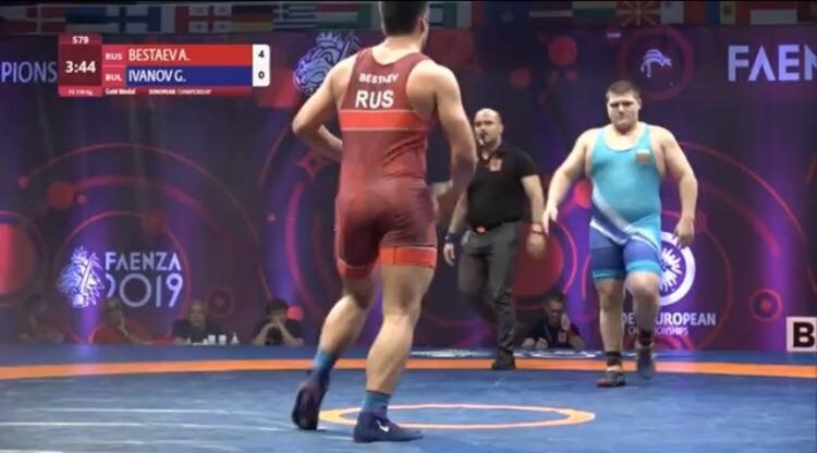 Георги Иванов е европейски вицешампион по борба - видео