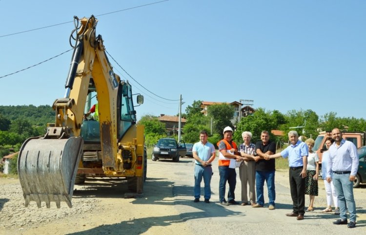 Изграждат канализация в чернооченското село Каблешково