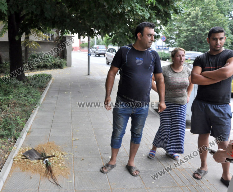 Глобиха трима роми за метене на липа в Хасково на Еньовден